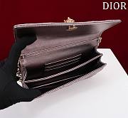 Dior My Mini Bag Iridescent Metallic Shiny Purple-Tone Cannage Lambskin - 6