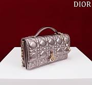 Dior My Mini Bag Iridescent Metallic Shiny Purple-Tone Cannage Lambskin - 5