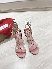 Christian Louboutin High Heels 80 mm shiny rose pink - 6