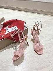 Christian Louboutin High Heels 80 mm shiny rose pink - 5