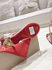 Christian Louboutin High Heels 80 mm shiny rose pink - 4