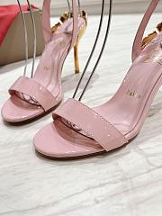 Christian Louboutin High Heels 80 mm shiny rose pink - 3