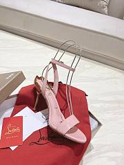 Christian Louboutin High Heels 80 mm shiny rose pink - 2