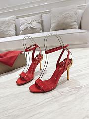 Christian Louboutin High Heels 80 mm shiny red - 1