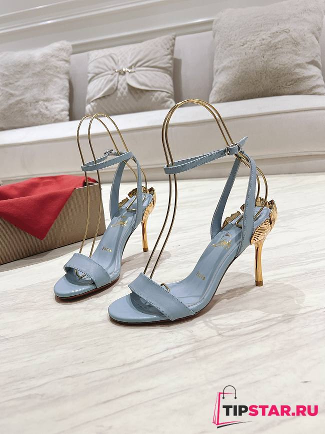 Christian Louboutin High Heels 80 mm blue - 1