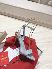 Christian Louboutin High Heels 80 mm blue - 6