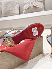 Christian Louboutin High Heels 80 mm blue - 2