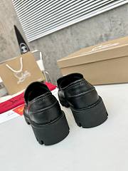 Christian Louboutin CL Moc Lug leather loafers black - 6