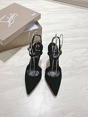 Christian Louboutin Condora Riviera 100 mm Veau velours Black - 3