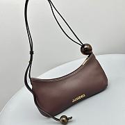 Jacquemus Le Bisou Perle shoulder bag brown - 5