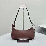 Jacquemus Le Bisou Perle shoulder bag brown - 4