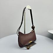 Jacquemus Le Bisou Perle shoulder bag brown - 3