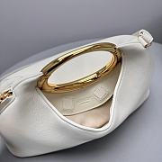 Jacquemus The small Calino Mini ring handbag white - 3