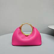 Jacquemus The small Calino Mini ring handbag pink - 6