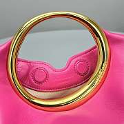 Jacquemus The small Calino Mini ring handbag pink - 5