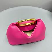 Jacquemus The small Calino Mini ring handbag pink - 4