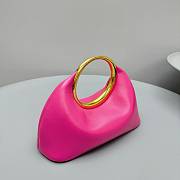 Jacquemus The small Calino Mini ring handbag pink - 2