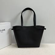 Celine SMALL CABAS ANAÏS CUIR TRIOMPHE in Grained calfskin black - 6