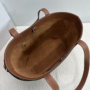 Celine SMALL CABAS ANAÏS CUIR TRIOMPHE in Grained calfskin tan - 4