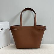 Celine SMALL CABAS ANAÏS CUIR TRIOMPHE in Grained calfskin tan - 3