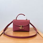 Celine TEEN NINO BAG in SUPPLE CALFSKIN red - 1