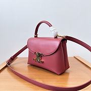 Celine TEEN NINO BAG in SUPPLE CALFSKIN red - 6