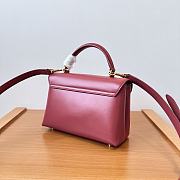 Celine TEEN NINO BAG in SUPPLE CALFSKIN red - 4