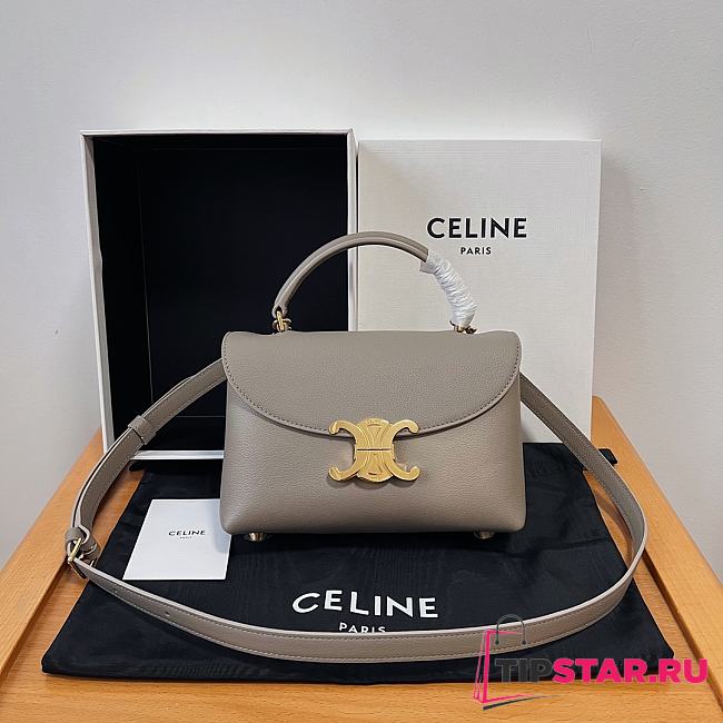 Celine TEEN NINO BAG in SUPPLE CALFSKIN pebble - 1