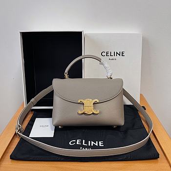 Celine TEEN NINO BAG in SUPPLE CALFSKIN pebble