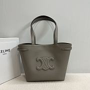 Celine SMALL CABAS ANAÏS CUIR TRIOMPHE in Grained calfskin pebble - 1