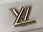 Louis Vuitton Twist West Pochette Epi cowhide with grain white - 4