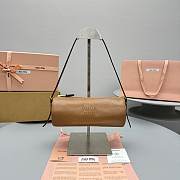 Miumiu Nappa Leather Pouch Brown - 1