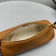 Miumiu Nappa Leather Pouch Brown - 6