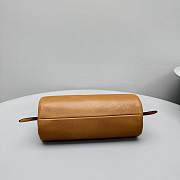 Miumiu Nappa Leather Pouch Brown - 5