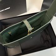 Ysl LE 5 À 7 Rive Gauche Bag In Dark Green - 5