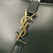 Ysl LE 5 À 7 Rive Gauche Bag In Dark Green - 3