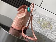 Goyard Alpin Backpack Coated Canvas Pink - 5