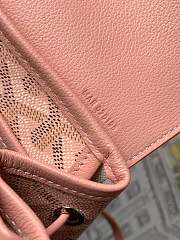 Goyard Alpin Backpack Coated Canvas Pink - 2