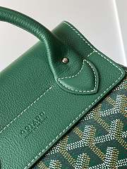 Goyard Alpin Backpack Coated Canvas Green - 4