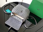 Goyard Alpin Backpack Coated Canvas Gray - 5