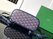 Goyard Alpin Backpack Coated Canvas Dark Blue - 4