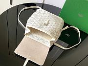 Goyard Alpin Backpack Coated Canvas White - 2