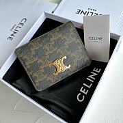 Celine Small Wallet Triomphe - 1