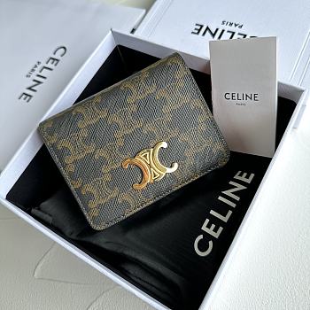 Celine Small Wallet Triomphe