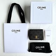 Celine Small Wallet Triomphe - 4