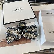 Chanel HairClip In Blue - 6