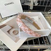 Chanel headband fresh and trendy pink/blue - 6