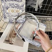 Dior ink-splashed headband logo - 3