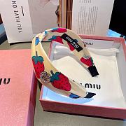 Miumiu sweet handmade letter headband - 3