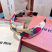 Miumiu sweet handmade letter headband - 2